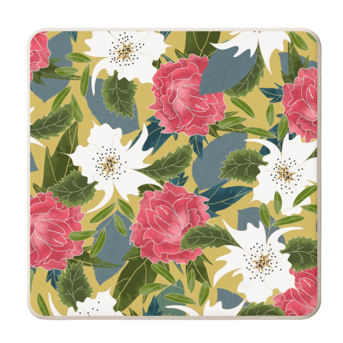 Phulora - personalised beer coaster by Uma Prabhakar Gokhale