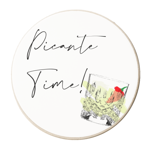 Picante - personalised beer coaster by AP