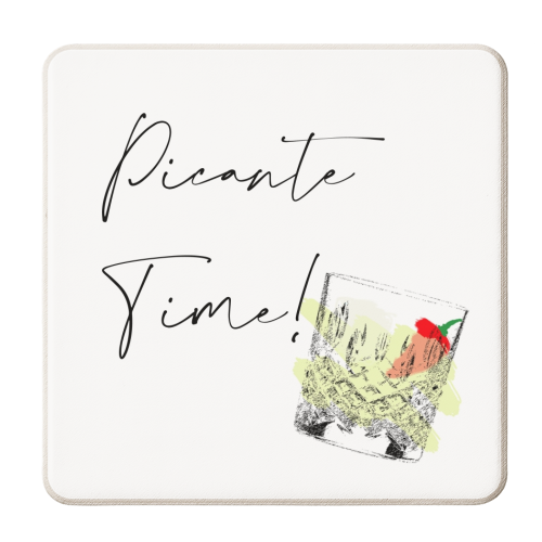 Picante - personalised beer coaster by AP