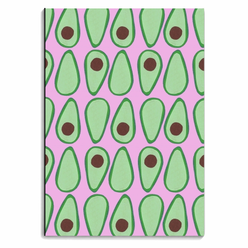 Picking Avocados - personalised A4, A5, A6 notebook by Yazmin Brooks
