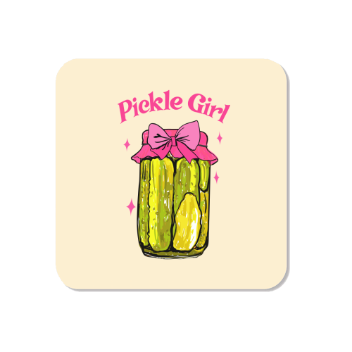 Pickle Girl - Coquette Retro Illustration - Magnet by EZbie