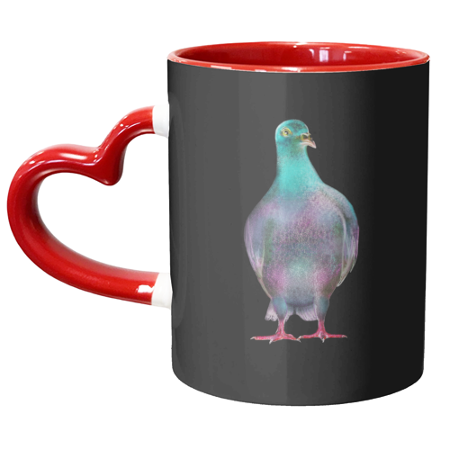 Pigeon - unique mug by MO LEA