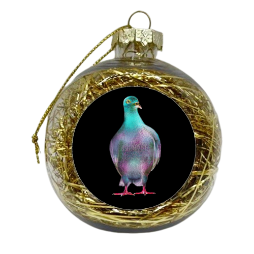 Pigeon - xmas bauble by MO LEA