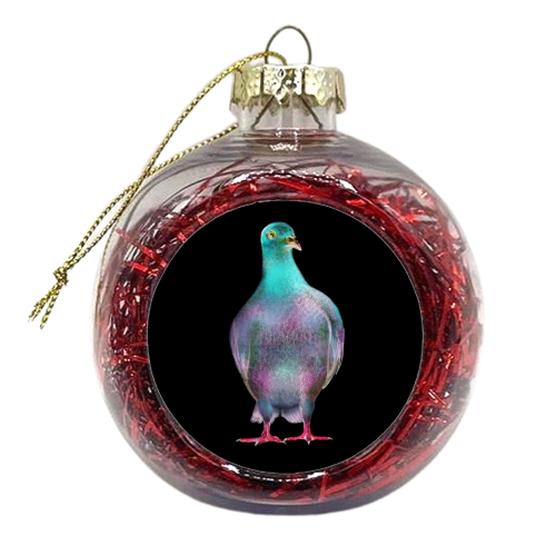 Pigeon - xmas bauble by MO LEA