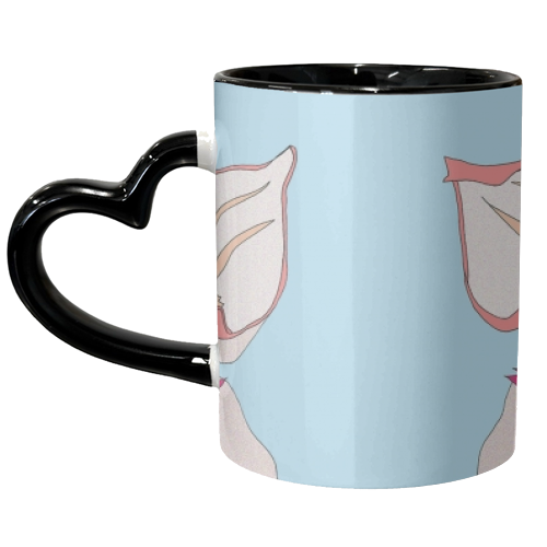 Piggy Stardust - unique mug by Casey Rogers