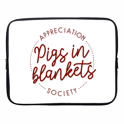 Pigs in blankets appreciation society by The Girl Next Draw Buy funny