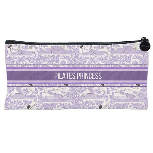 PILATES PRINCESS - flat pencil case by Lilly Rose