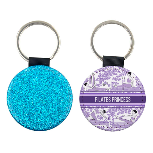 PILATES PRINCESS - keyring by Lilly Rose