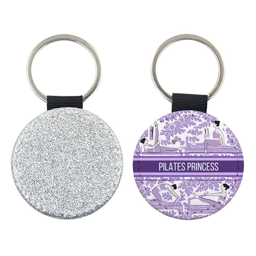 PILATES PRINCESS - keyring by Lilly Rose