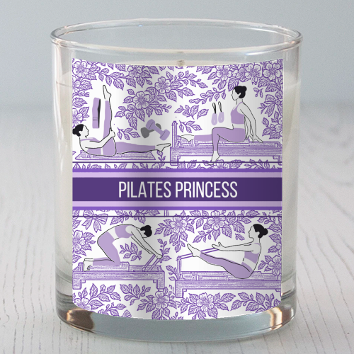 PILATES PRINCESS - scented candle by Lilly Rose