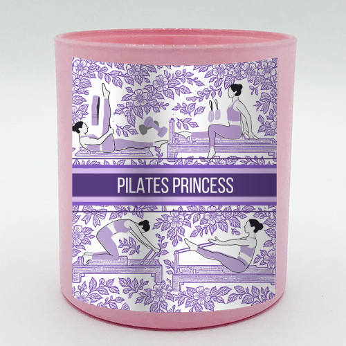 PILATES PRINCESS - scented candle by Lilly Rose
