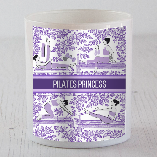 PILATES PRINCESS - scented candle by Lilly Rose