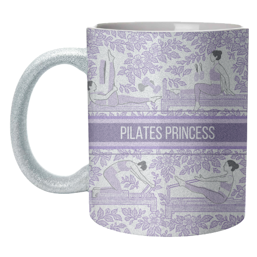 PILATES PRINCESS - unique mug by Lilly Rose