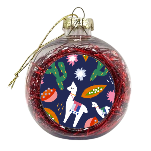 Piñata - xmas bauble by Natasha Troy