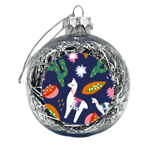 Piñata - xmas bauble by Natasha Troy