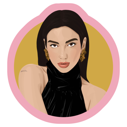 Pink Dua - Die Cut Sticker by Pink and Pip