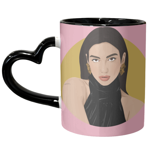 Pink Dua - unique mug by Pink and Pip