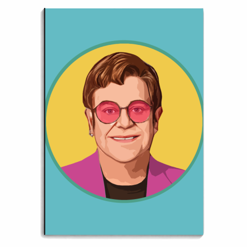 Pink Glasses - personalised A4, A5, A6 notebook by DOLLY WOLFE