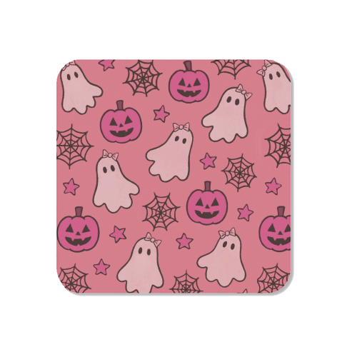 Pink Halloween pattern - Magnet by Giddy Kipper
