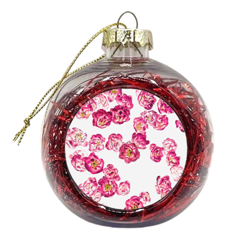 Pink Heaven - xmas bauble by Uma Prabhakar Gokhale