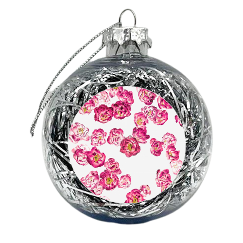 Pink Heaven - xmas bauble by Uma Prabhakar Gokhale