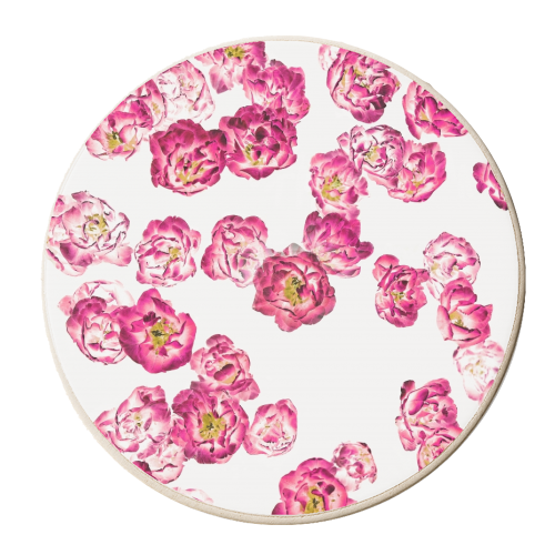 Pink Heaven - personalised beer coaster by Uma Prabhakar Gokhale