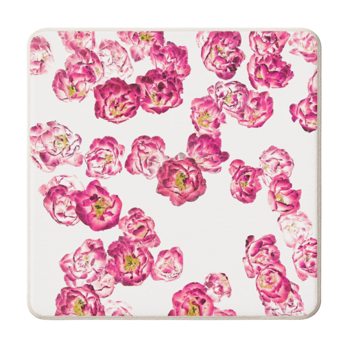 Pink Heaven - personalised beer coaster by Uma Prabhakar Gokhale