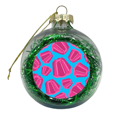 Pink jelly - xmas bauble by Stonefoxes
