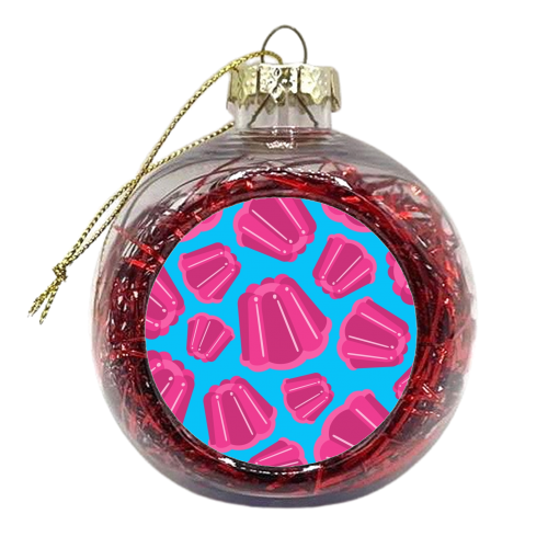 Pink jelly - xmas bauble by Stonefoxes