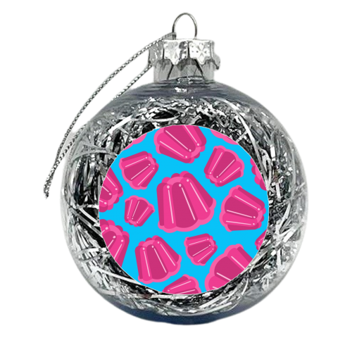 Pink jelly - xmas bauble by Stonefoxes