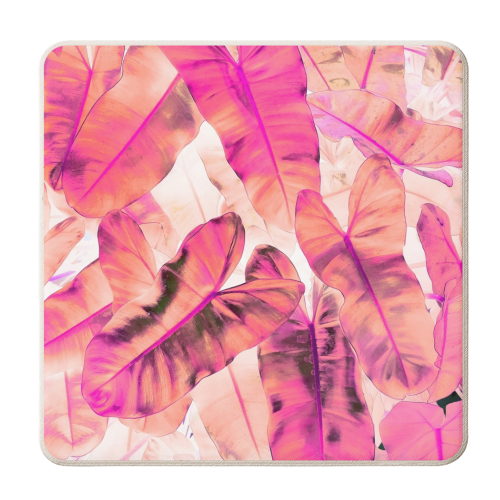 Pink Nirvana - personalised beer coaster by Uma Prabhakar Gokhale