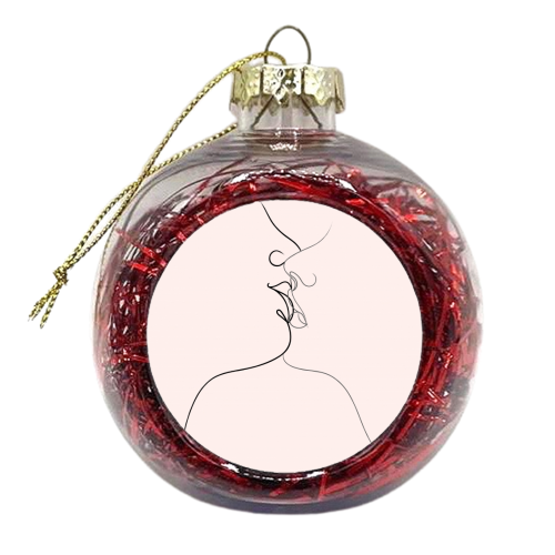 Pink Passion - xmas bauble by Adam Regester