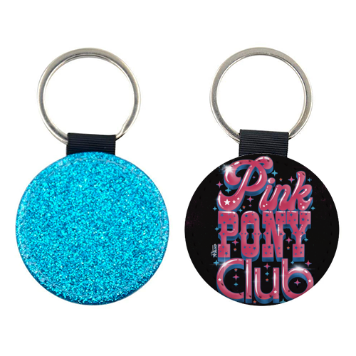 Pink Pony Club (3D version) - keyring by ARTECCO