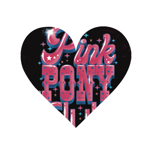 Pink Pony Club (3D version) - Magnet by ARTECCO