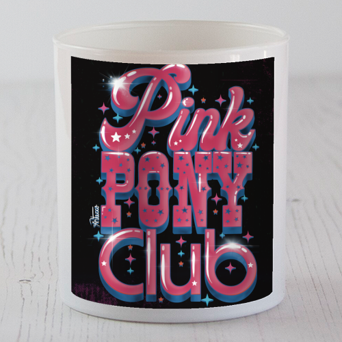 Pink Pony Club (3D version) - scented candle by ARTECCO