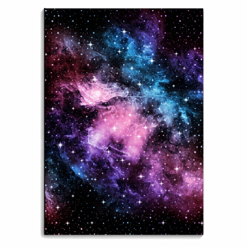 Pink Purple Blue Galaxy Nebula Dream #1 #decor #art - personalised A4, A5, A6 notebook by Anita Bella Jantz