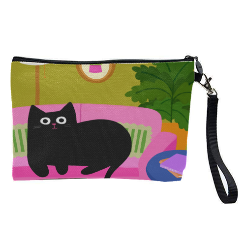 Pink Sofa - pretty makeup bag by The Paper Tail