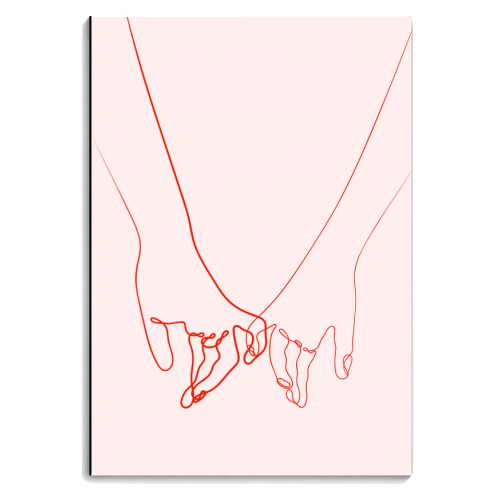 Pinky Pinkie Promise - personalised A4, A5, A6 notebook by Adam Regester