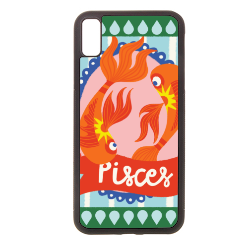 Pisces Star Sign Design - stylish phone case by AbiGoLucky