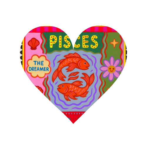 Pisces star sign - Magnet by Wallace Elizabeth