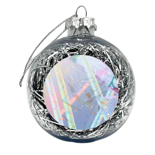 Pixel Pastel - xmas bauble by Paige Cavill