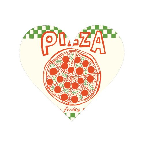 Pizza - Every Friday Night! - Magnet by The Boy and the Bear