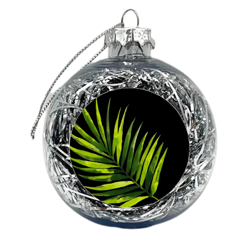 Placement palm - xmas bauble by Katie Dawson