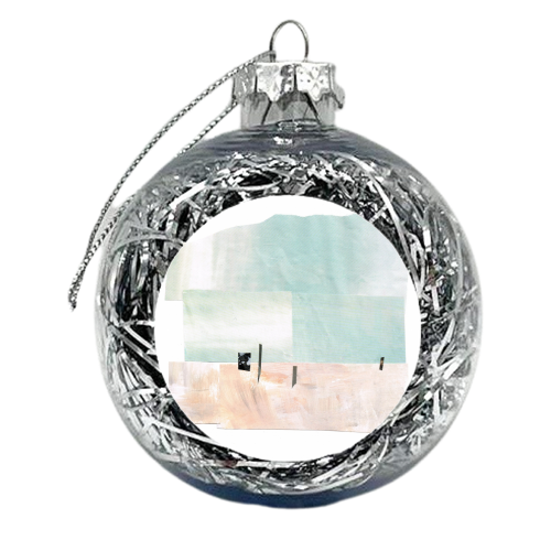 Plains of America - xmas bauble by Grace Russell