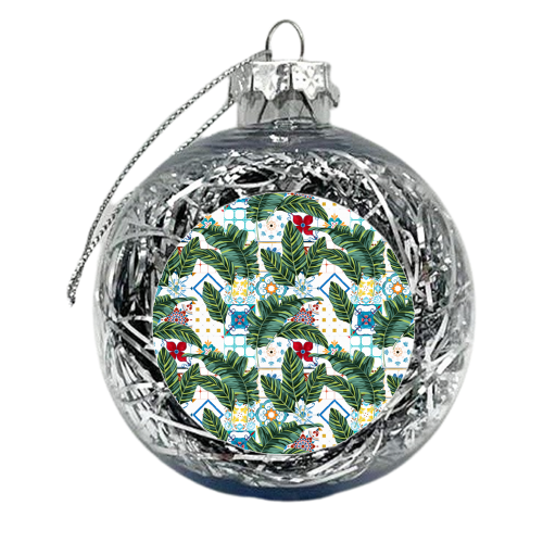 Plant a Garden In Which Strange Plants Grow & Mysteries Bloom - xmas bauble by Uma Prabhakar Gokhale