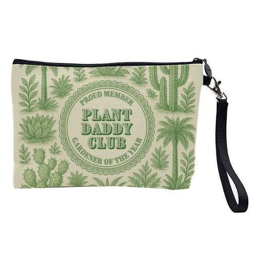 Plant Daddy Club - Gardener of the year - pretty makeup bag by Lilly Rose