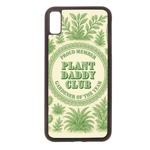 Plant Daddy Club - Gardener of the year - stylish phone case by Lilly Rose