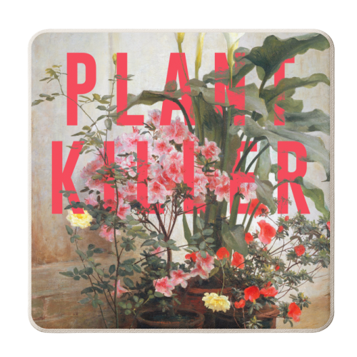 Plant Killer - personalised beer coaster by The 13 Prints