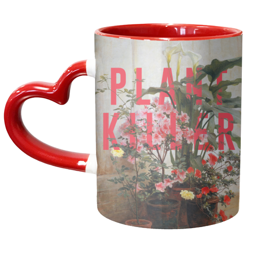 Plant Killer - unique mug by The 13 Prints