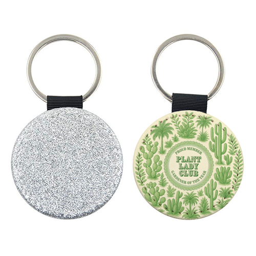 Plant Lady Club - keyring by Lilly Rose